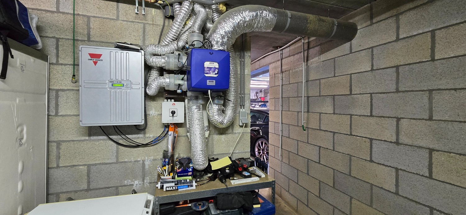 Technische installatie — woning in Lummen