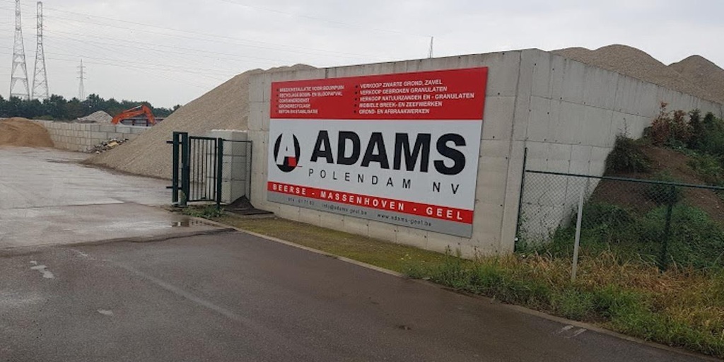 Adams Polendam, betoncentrale in Geel